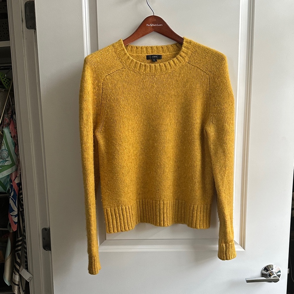 J.Crew Yellow Sweater